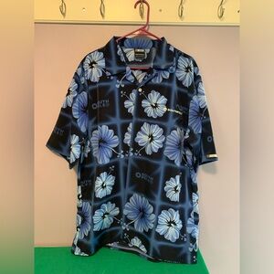 South Pole Men’s Hawaiian Shirt Blue L